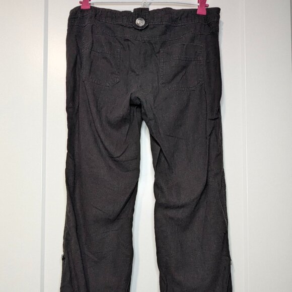 ✨ Bajee by Be Cool Black Capris (Size L, fits more like M) 🖤👖 - Picture 2 of 12